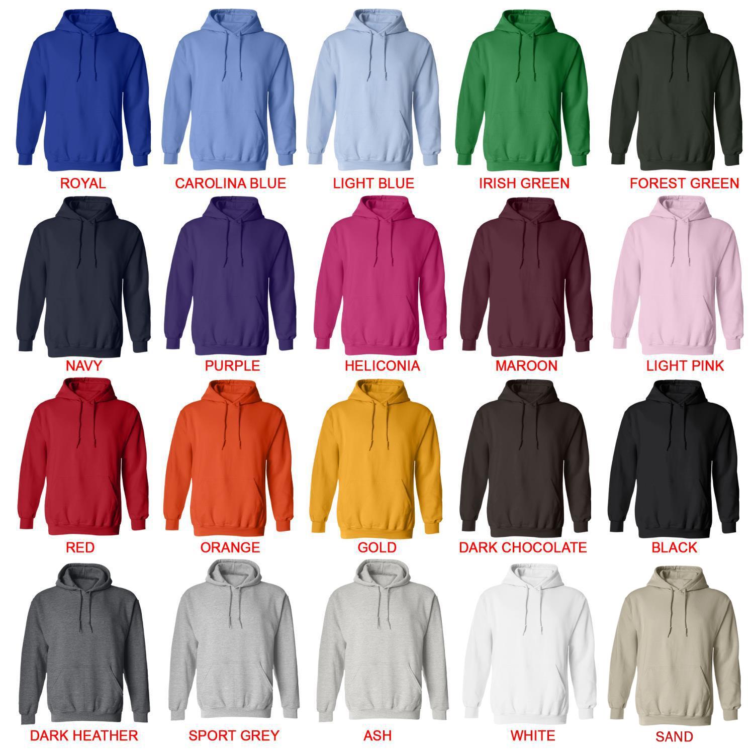 hoodie color chart - SK8 Merch