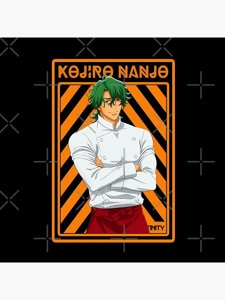 Kojiro Nanjo Throw Pillow - Image 2
