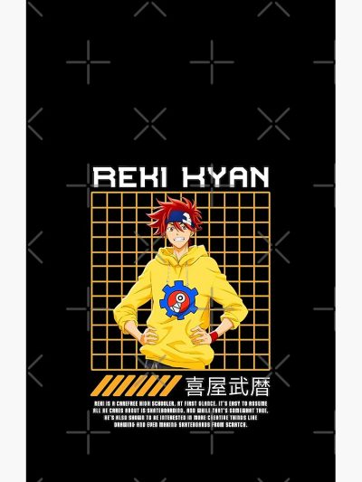 Alternative view of Reki Kyan Shower Curtain
