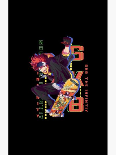 Alternative view of Reki Sk8 The Infinity Shower Curtain