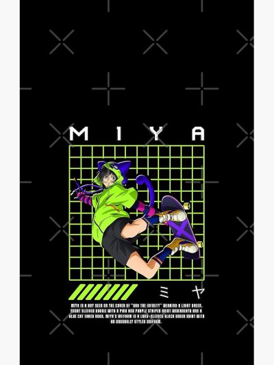 Alternative view of Miya Shower Curtain