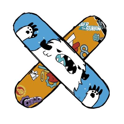 Alternative view of Skaters Langa Hasegawa Sk8 The Infinity Fanart Tote Bag