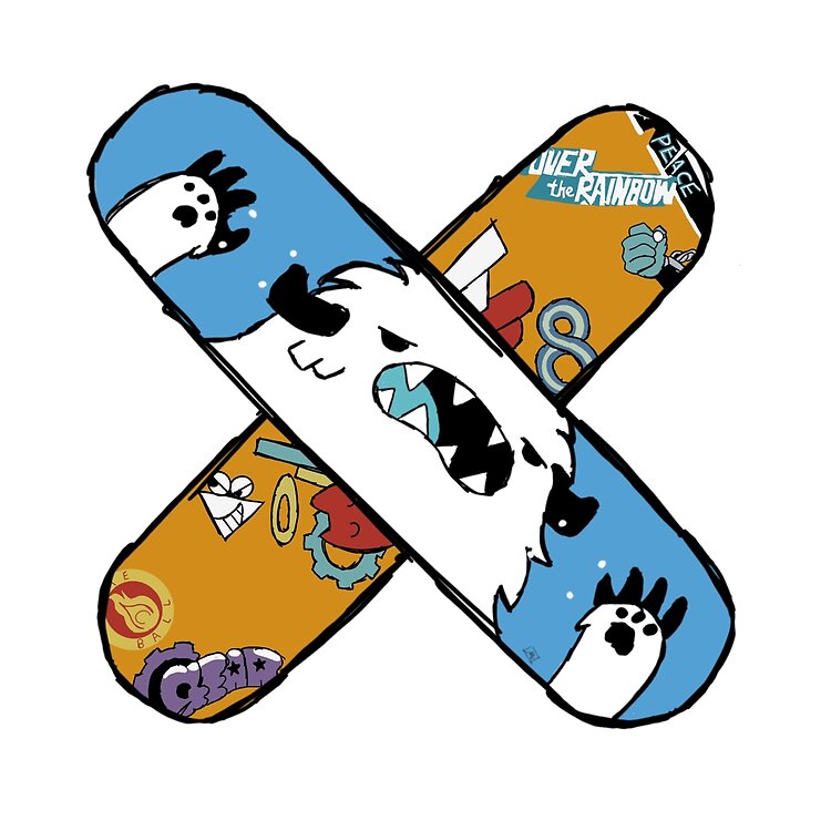 Skaters Langa Hasegawa Sk8 The Infinity Fanart Tote Bag - Image 2