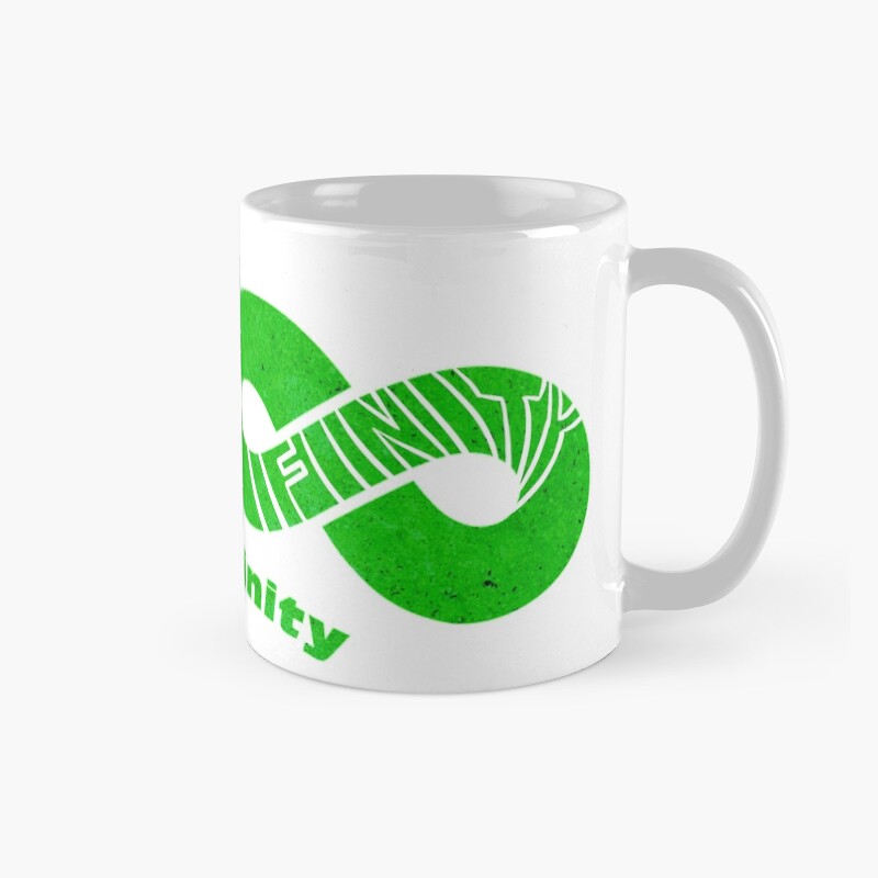 Rusty Sk8 Logo Green Mug