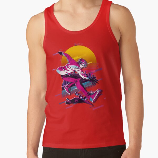 Sk8 The Infinity Langa 80s Retro Tank Top - Image 4
