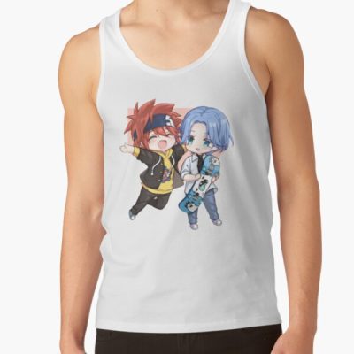 Reki And Langa Sk8 The Infinity Tank Top