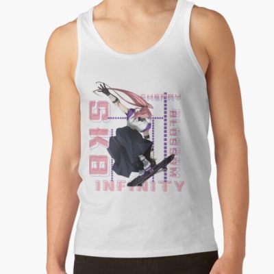 Alternative view of Sk8 The Infinity Cherry Blossom Anime Tank Top