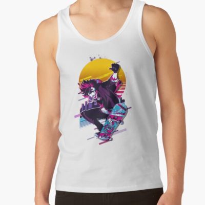 Alternative view of Sk8 The Infinity Reki 80s Retro Tank Top