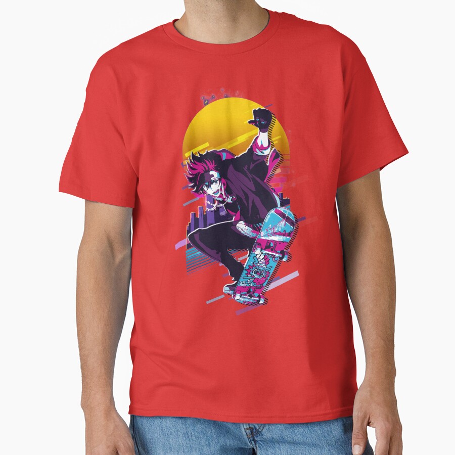 Sk8 The Infinity Reki 80s Retro T-shirt - Image 5