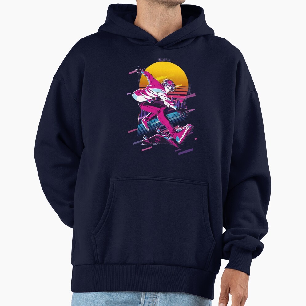 Sk8 The Infinity Langa 80s Retro Hoodie - Image 5