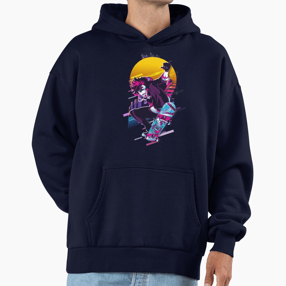 Sk8 The Infinity Reki 80s Retro Hoodie - Image 5