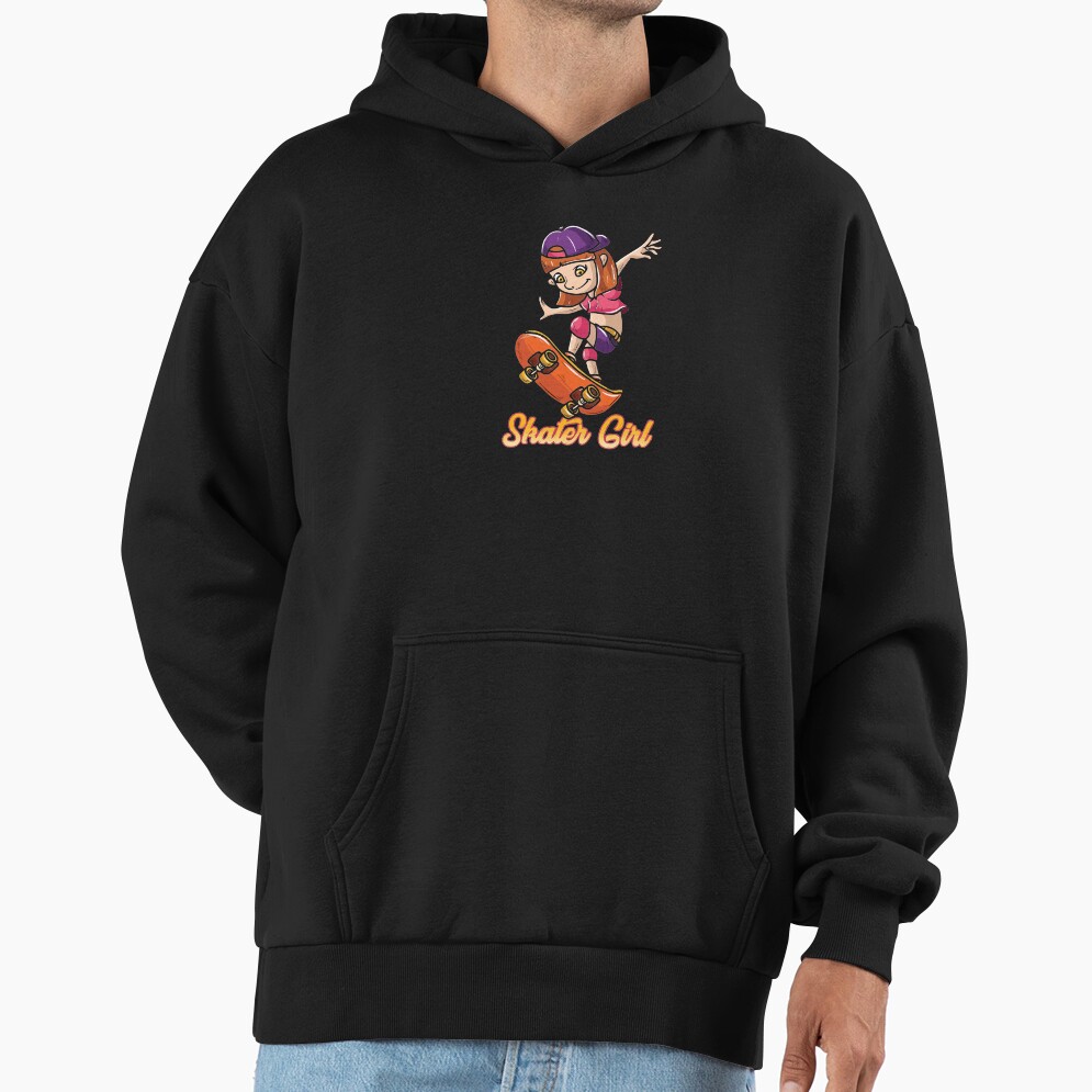 Skater Girl Skateboard Skateboarder Hoodie