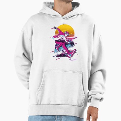 Alternative view of Sk8 The Infinity Langa 80s Retro Hoodie