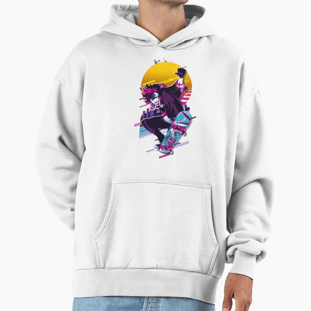 Sk8 The Infinity Reki 80s Retro Hoodie - Image 2