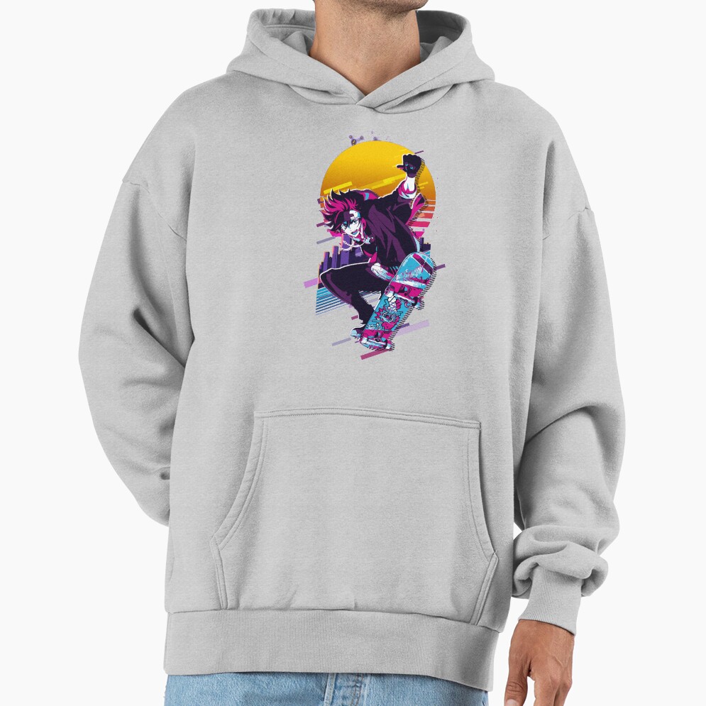 Sk8 The Infinity Reki 80s Retro Hoodie - Image 4