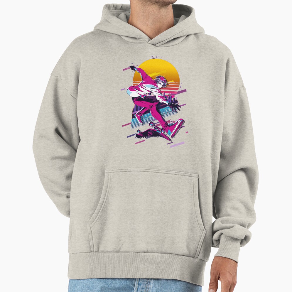 Sk8 The Infinity Langa 80s Retro Hoodie - Image 3