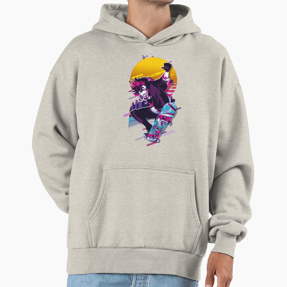 Sk8 The Infinity Reki 80s Retro Hoodie - Image 3