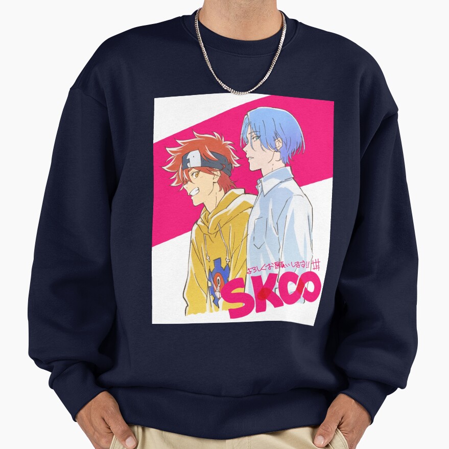 Skating With You Is Infinity Sk8 The Infinity Renga Sweatshirt - Image 5