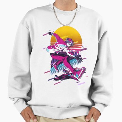 Alternative view of Sk8 The Infinity Langa 80s Retro Sweatshirt