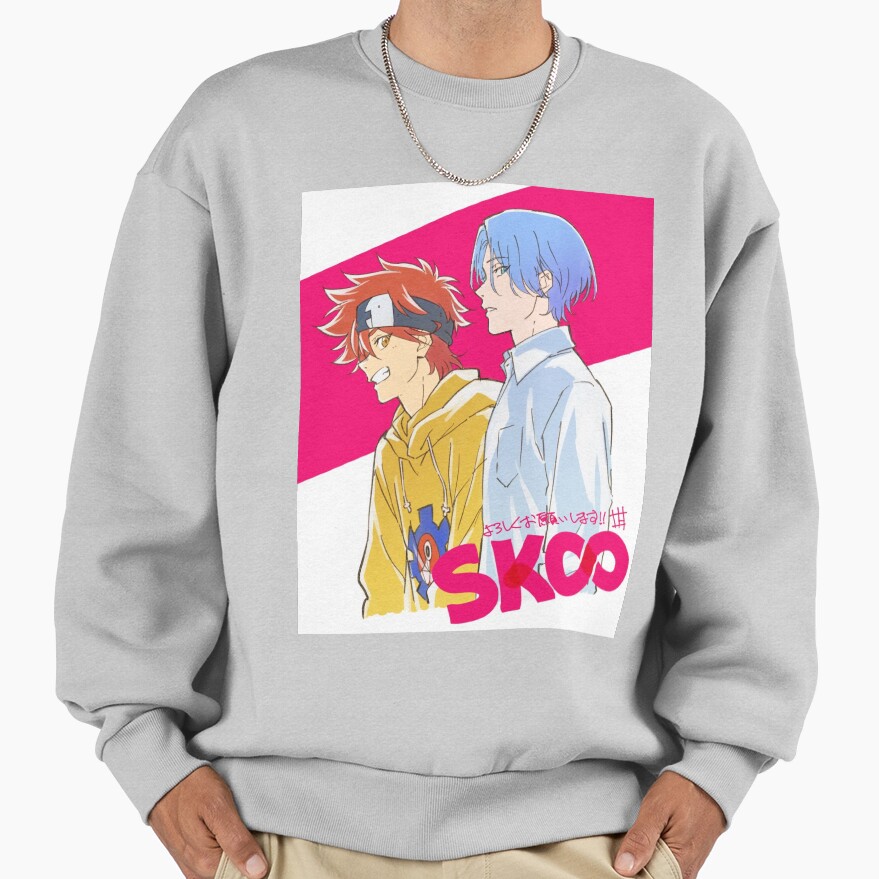 Skating With You Is Infinity Sk8 The Infinity Renga Sweatshirt - Image 4