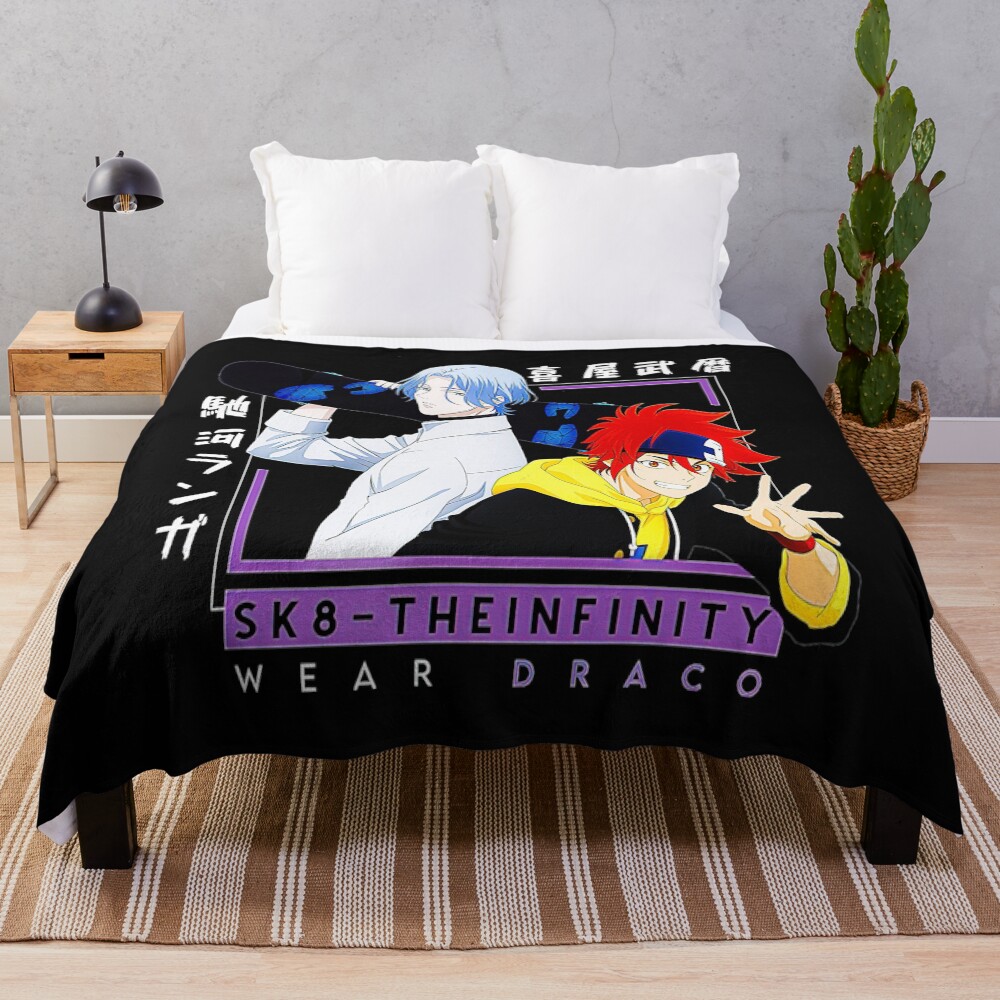 Sk8 The Infinity Throw Blanket