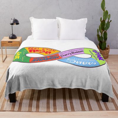 Sk8 The Infinity Throw Blanket