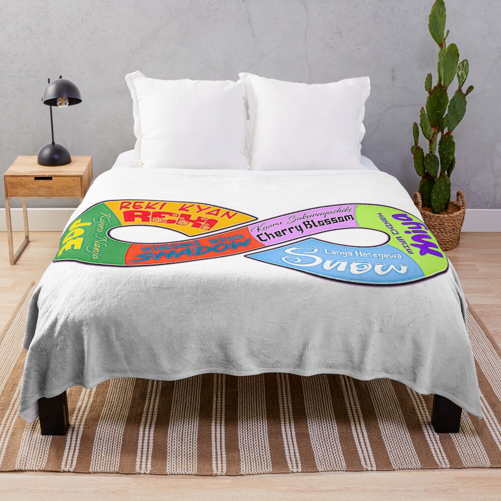 Sk8 The Infinity Throw Blanket