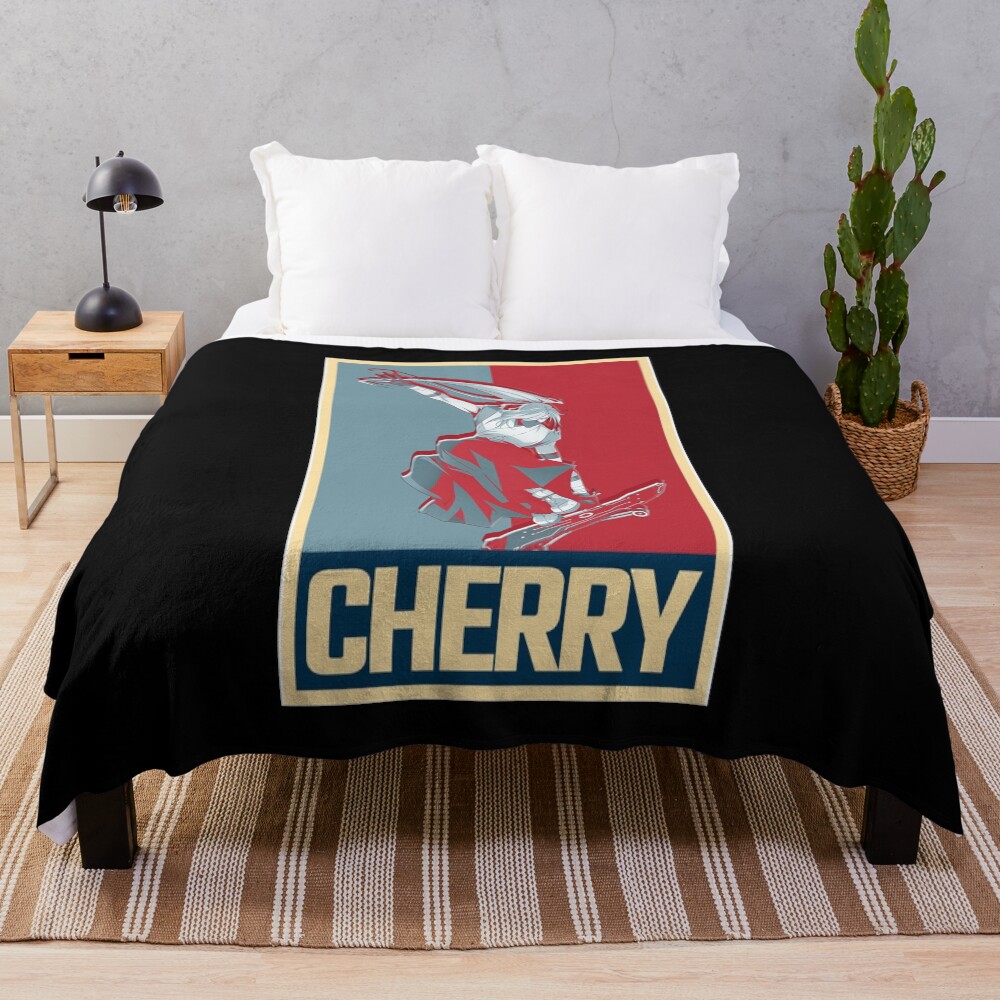 Cherry Throw Blanket