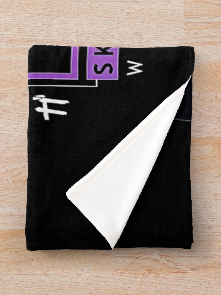 Sk8 The Infinity Throw Blanket - Image 2