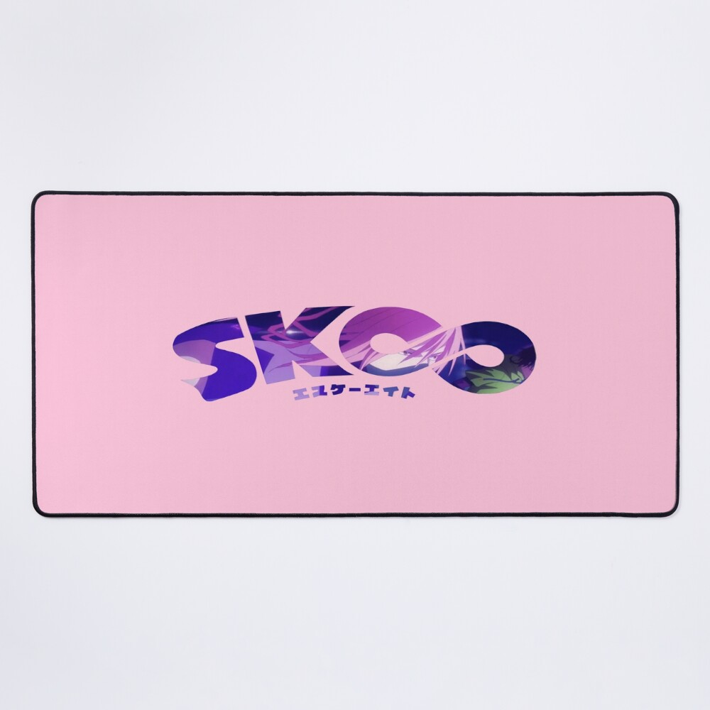 Cherry Blossom Kaoru Sakurayashiki Sk8 Logo Mouse Pad