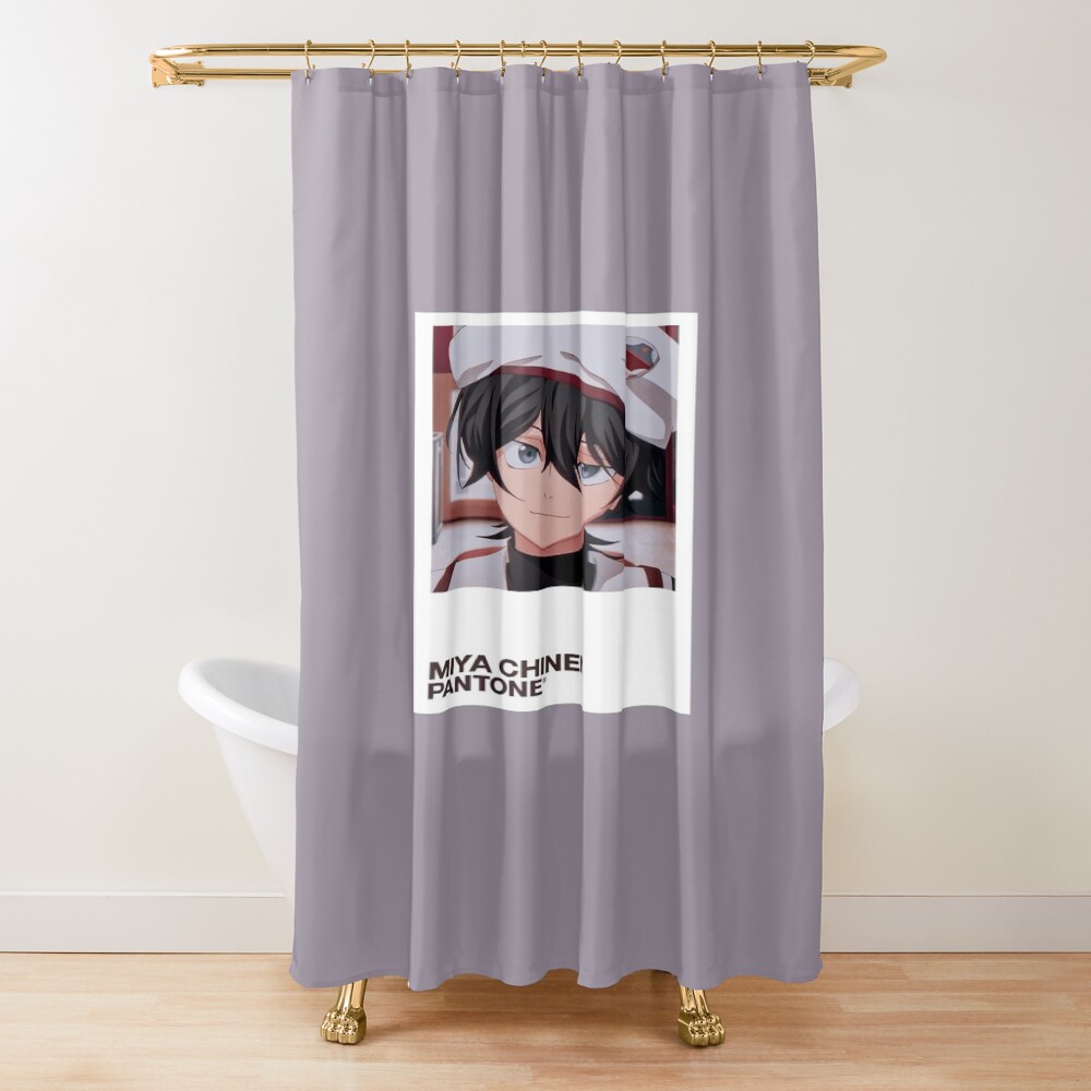 Miya Chinen Color Swatch Shower Curtain
