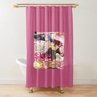 Sk8 The Infinity Magazine Shower Curtain