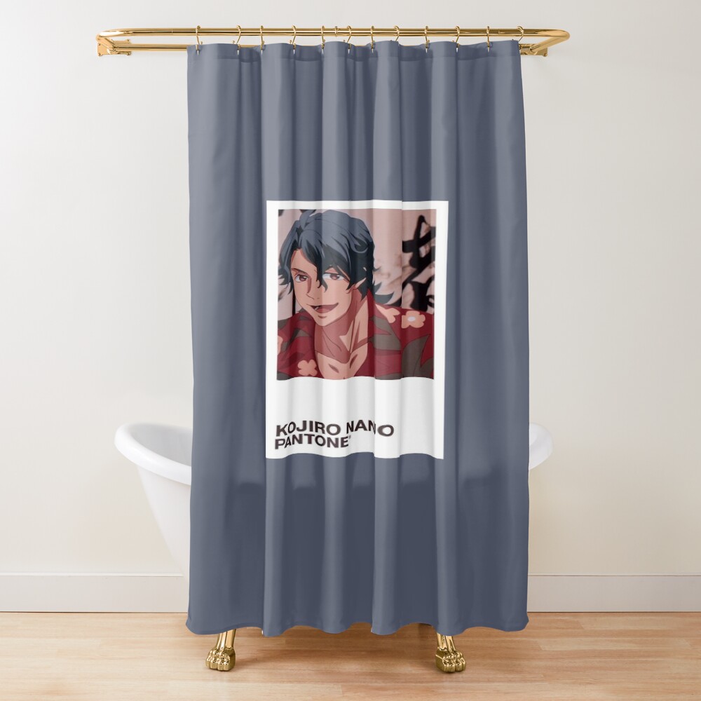 Kojiro Nanjo Color Swatch Shower Curtain