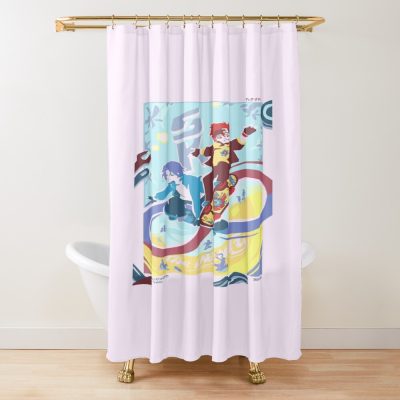 Sk8 Shower Curtain