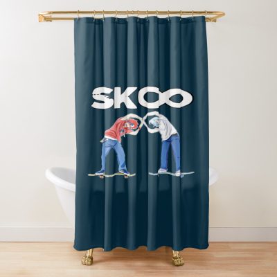 Sk 8 The Infinity Shower Curtain