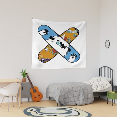 Skaters Langa Hasegawa Sk8 The Infinity Fanart Tapestry