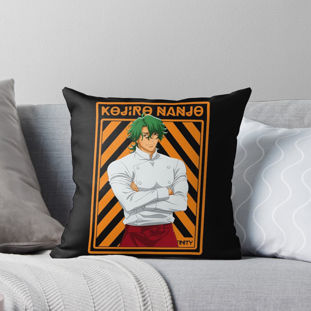 Kojiro Nanjo Throw Pillow