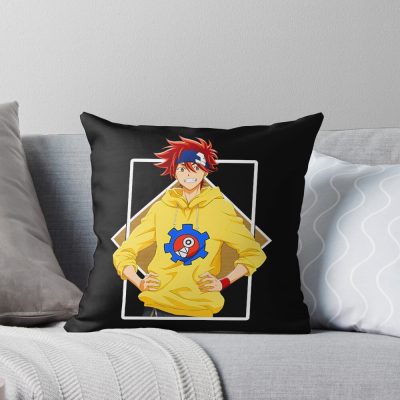 Reki Kyan Throw Pillow