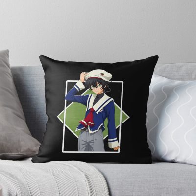 Sk8 Miya Throw Pillow