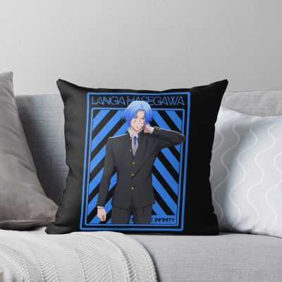 Langa Hasegawa Throw Pillow