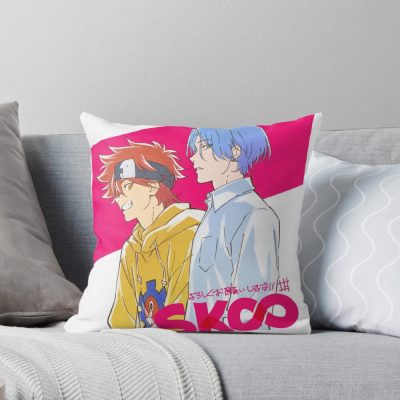 Skating With You Is Infinity Sk8 The Infinity Renga Throw Pillow