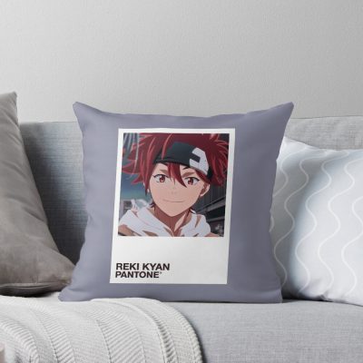Reki Kyan Color Swatch Throw Pillow